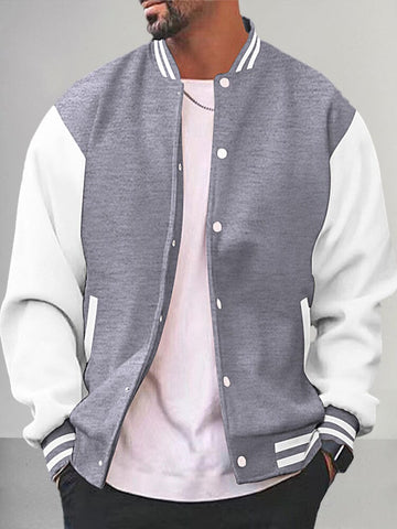 Casual Varsity Baseball Jacket